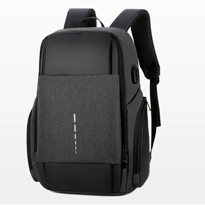 New Trendy Durable Anti Theft Business Travel Unisex Laptop Backpack With Usb Charging Port College School Computer Bag