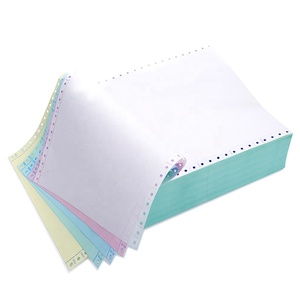 Papel sin carbón CB CF BCF SC, hoja sin carbón Cfb, papel sin carbón, Rollo Jumbo R Form NCR, papel de impresión para facturas de oficina - Product Image 1