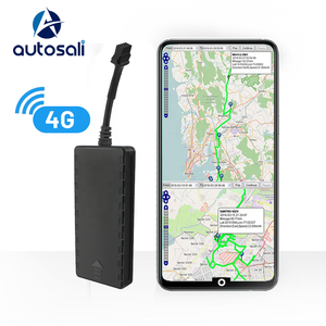 Rastreador GPS 4G con aplicación gratuita, dispositivo de seguimiento de ubicación de plataforma, alarma de exceso de velocidad, con cable, 4G LTE, GT08 - Product Image 1
