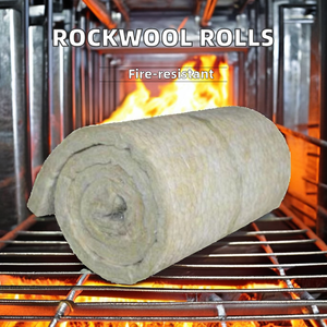 Kelmei hiện đại đá len chăn với dây lưới 100mm 10 độ dày 2mm ISO chứng nhận tấm cho bên ngoài kho cách nhiệt - Product Image 3