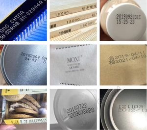 Neue Desktop-Förderer-Tinten strahl drucker maschine Online Ablaufdatum Chargen codierung für den Heimgebrauch Motor kern komponenten Holz verpackung - Product Image 6
