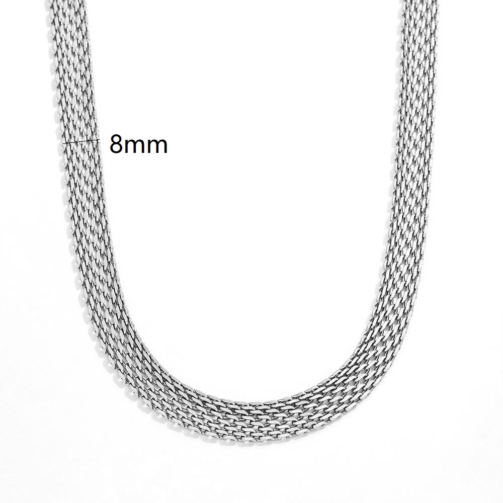 Silver 8mm