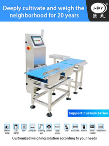 J-Sky su misura per le bilance per le cinture di controllo del peso del trasportatore sistema di smistamento automatico per l'industria alimentare - Product Image 3