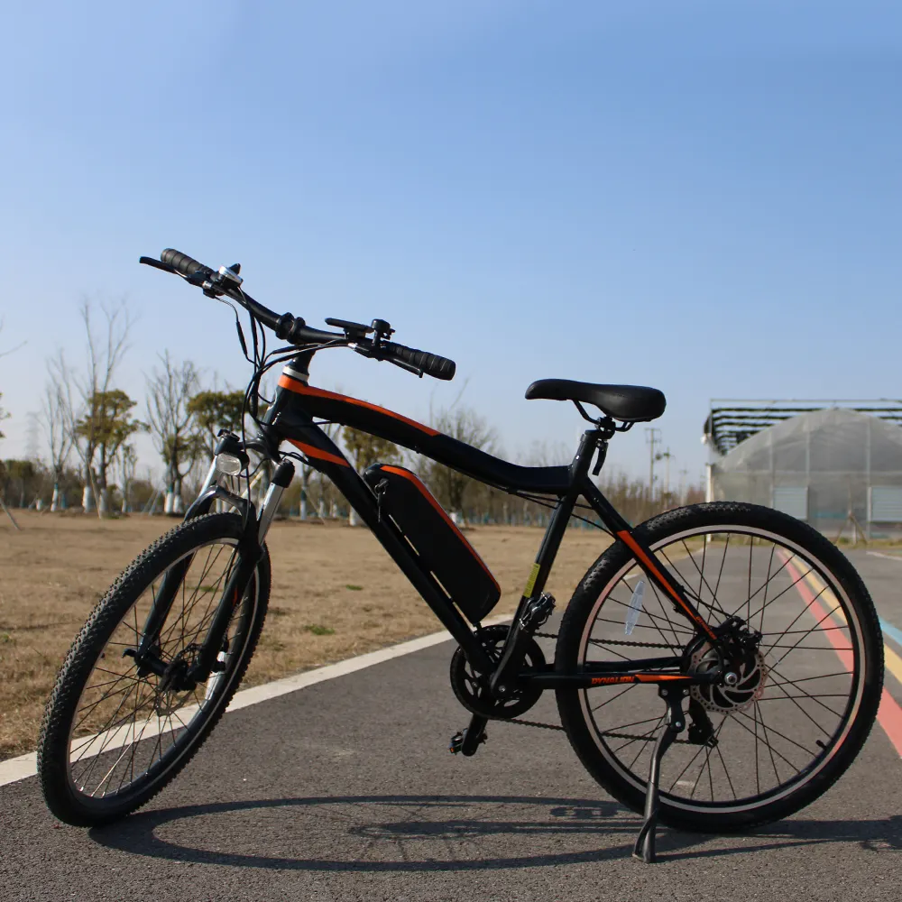 Bicicleta eléctrica para adultos, bici fácil de montar, 26 pulgadas, precio barato, almacén de EE. UU.