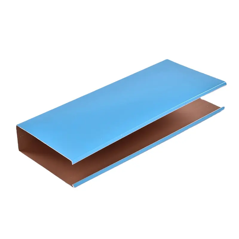 Aluminium Profile For Wall Cladding Wood Grain Aluminum Ceiling Panel Wood Finish Aluminum Hollow Metal Panel