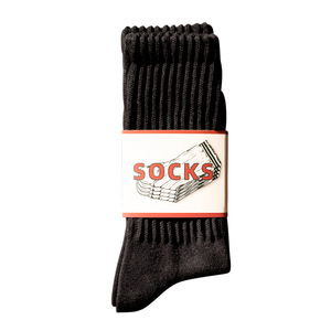 Japon Retro saf pamuk çorap kalın çizgi sıcak tutan çoraplar erkekler kadınlar için ekip uzunluğu günlük kullanım için vücut manşet logosu ile sonbahar - Product Image 1