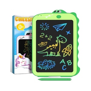 8.5 \ "-10 \" tavolo da disegno con scritte Graffiti unicorno di dinosauro transfrontaliero giocattolo LCD per bambini in plastica per scrittura a mano - Product Image 5