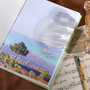 Cubierta de papel de diario de tapa dura A5 de nuevo color creativo con encuadernación térmica para cuentas personales y notas - Product Image 5