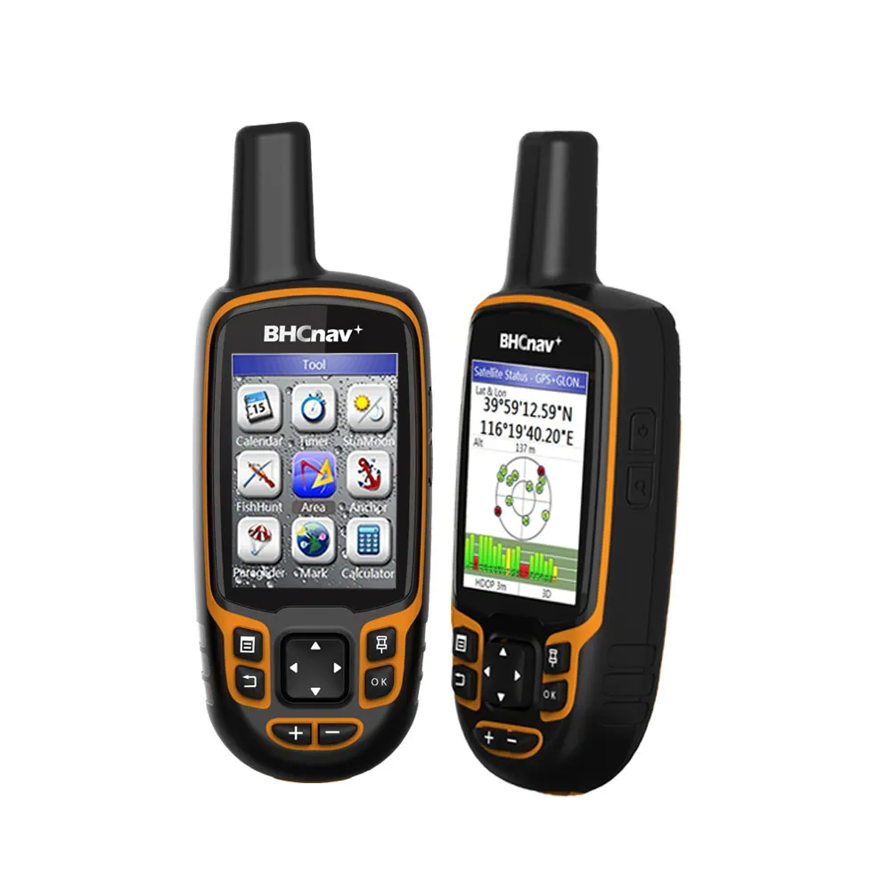 BHC-navegador GPS de mano, Similar al mapa GPS Garming 64