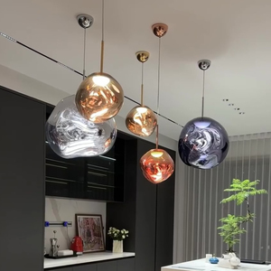 Design moderno grande lampadario in ferro <span class=keywords><strong>Lava</strong></span> per soffitti alti per ville loft duplex scale salotti bar sale da pranzo - Product Image 6