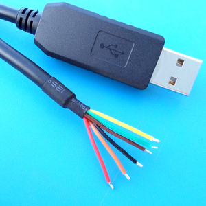 豊富なUSB-シリアルCOMMポートCOM3シリアルアダプターケーブルワイヤーエンドUSBTTL 3V3 WE - Product Image 5