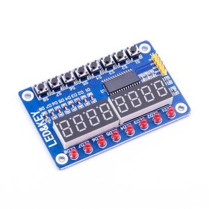 Werks ausgang TM1638 Taste Digitales LED-Anzeige modul für Arduinos/Bald antworten
