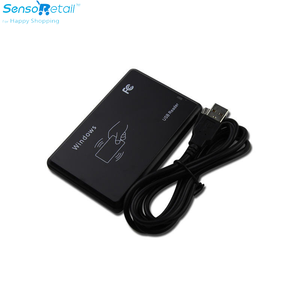 Sensoretail nhà máy giá thấp 125Khz ABS <span class=keywords><strong>ID</strong></span>/IC đầu đọc thẻ RFID ISO 18000-6c Proximity thẻ USB giao diện 2-10 mét đọc - Product Image 1