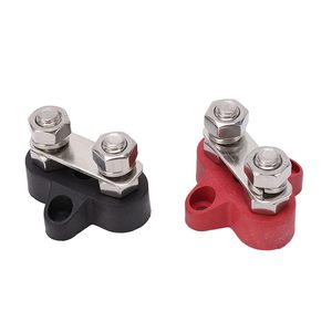 Bus Bar 200A Battery 5/16&quot; <strong>Dual</strong> Studs 12 Volt Terminal Block <strong>Busbar</strong> Junction Block for Auto Car Marine Boat - Positive&amp;Negative - Product Image 5