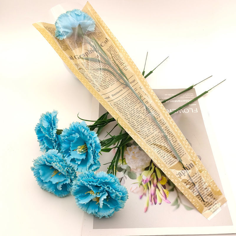 5 pcs lake blue-send bagging ribbon