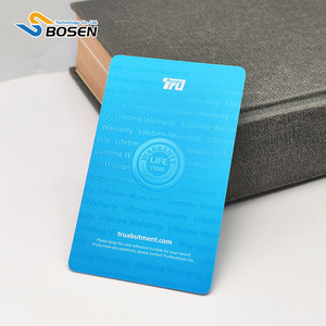 商务定制名片塑料聚氯乙烯紫外现货印刷会员卡 - Product Image 6