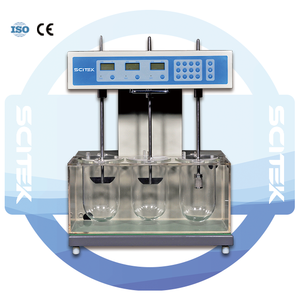 SCITEK Automatical <strong>Dissolution</strong> <strong>Tester</strong> 20-250 Rpm Temperature Correction <strong>Laboratory</strong> <strong>Dissolution</strong> <strong>Testing</strong> Equipment - Product Image 3