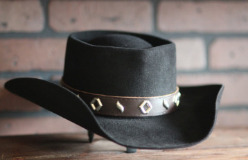 Ceinture en pu marron noir