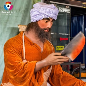 Tùy chỉnh hoạt hình trang trí Quy Chế mô phỏng con người bán thịt công viên chủ đề Kích thước cuộc sống robot thực montable - Product Image 3