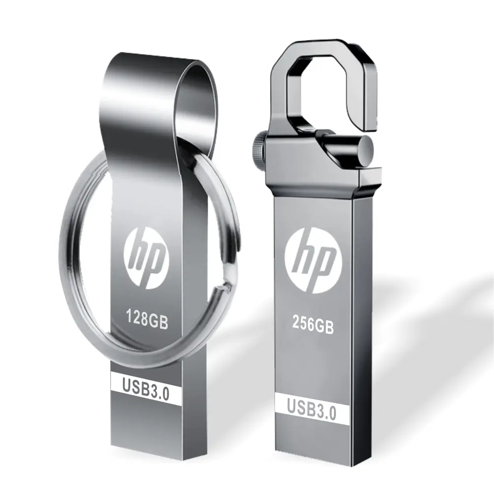 Waterdichte Metalen Sleutelhanger U Disk Nieuwe Aankomst Usb Flash Drive 16Gb 32Gb 64Gb 128Gb Geheugen stick Usb Stick Pen Drive