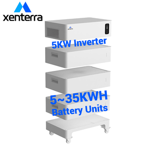 Xenterra Solar ESS <strong>System</strong> 5 kw off Grid 48v100ah 35kwh Solar Energy Power Storage Device with Stacked Inbuilt Inverter - Product Image 1