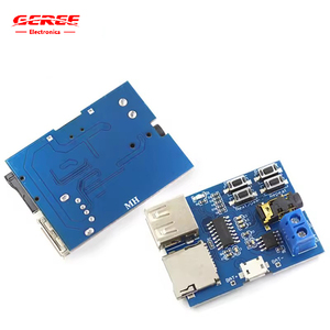 Scheda di decodifica MP3 5V lettore di decodifica Audio modulo Max 3W MP3 formato scheda TF e lettore di decodifica lettore disco U - Product Image 1