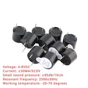 3 5 12V Active Buzzer 12mm Mini Piezo Buzzers Langer kontinuierlicher Signalton Alarm Ringer Lauter Lautsprecher Sound Buzzer für Arduino - Product Image 4