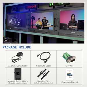 FEELWORLD Monitor LCD de transmisión de montaje en rack de 17,3 "OEM FHD 1920x1080 3G-SDI HDMI AV YPbPr entradas directas de fábrica - Product Image 6