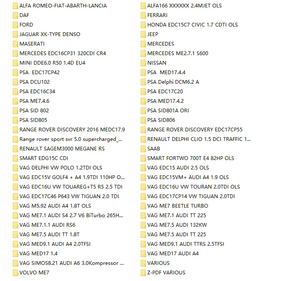 Damos Mappacks 850GB WINOLS 2005-2018 Damos Archivos para Winols Software Chip Tuning Maps Todos los mapas de datos archivo - Product Image 3