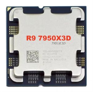R9 7950X3D ซีพียู4.2 GHz 16-core 32-เธรดซีพียู L3 5NM = 128เมตรซ็อกเก็ต AM5ปิดผนึกใหม่โดยไม่มีพัดลม - Product Image 1