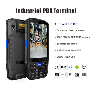 IP67 Rugged Hand Held Android 1D 2D <strong>QR</strong> <strong>Code</strong> Barcode Scanner Pda <strong>Phone</strong> with Zebra 2D <strong>Scanning</strong> <strong>Engine</strong> for Logistics - Product Image 2