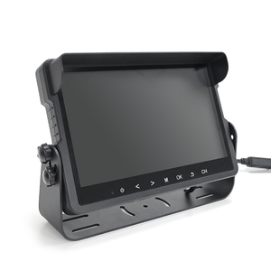 Monitor de pantalla táctil impermeable IP68 de 10,1 pulgadas con entrada de señal múltiple para construcción de camiones, autobuses, barcos y equipos agrícolas - Product Image 3
