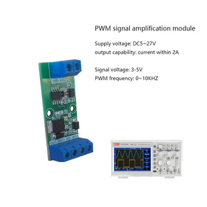 Nacheinander DC5-27V 0-10kHz Pulsfrequenz-Arbeits zyklus Einstellbare Rechteckwellen-PWM-Frequenz generator PWM-Signal verstärkersc haltung - Product Image 4