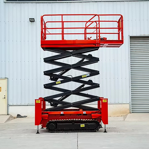 La plataforma elevadora autopropulsada tipo oruga es adecuada para su uso en condiciones de carretera complejas. - Product Image 2