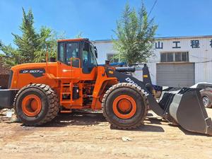 Лидер продаж, подержанные фронтальные погрузчики 6t DOOSAN DL607-9C большого размера, колесный ковш, погрузочно-разгрузочное оборудование для грузовиков - Product Image 6