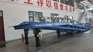 6t 10t 12t 15t <strong>Loading</strong> and <strong>Unloading</strong> Mobile Container Load Ramp Shipping Mobile <strong>Dock</strong> <strong>Leveler</strong> - Product Image 2