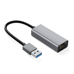 Adaptador USB C Ethernet USB Tipo C a 10/100/1000M RJ45 Adaptador Lan Convertidor de tarjeta de red USB C para computadora portátil de escritorio