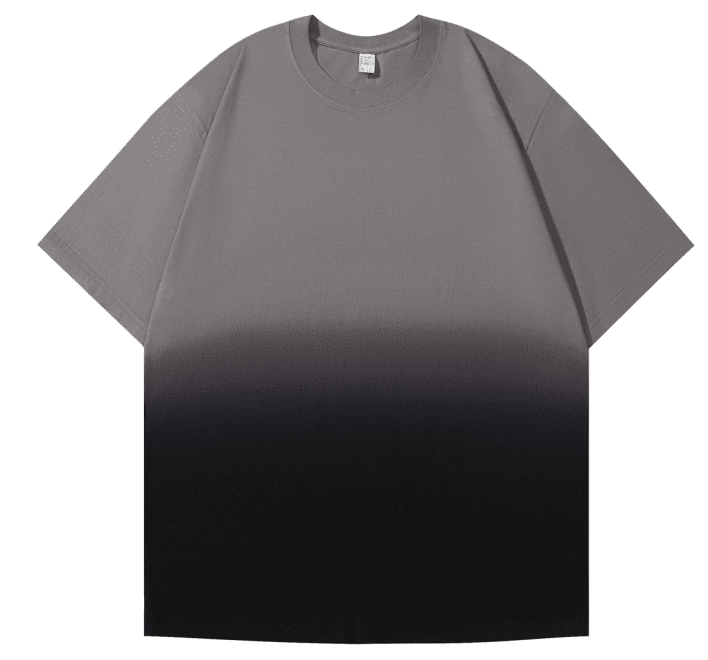 Light Gray to Solid Black Gradient