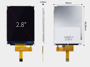 Polcd 2.8 inç COB LCD modülü 240*320 SPI seri 2.8 "10pin LCM paneli IPS ekran küçük TFT ekran - Product Image 3