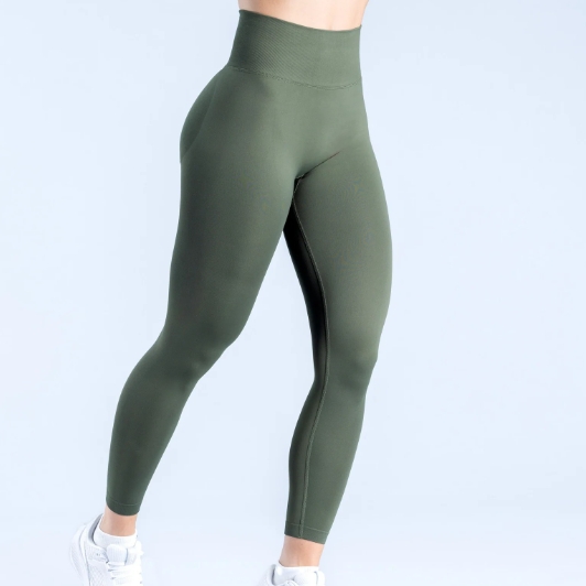 Green leggings