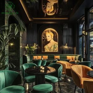 Hualin phong cách hiện đại nhà hàng chất lượng cao thiêu kết Đá Bàn ăn khách sạn Cafe chủ đề nhà hàng bàn ghế - Product Image 3