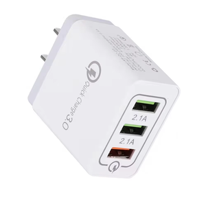 Qc3.0 3 מטען צמד USB USB 15w טעינה מהירה 15w טעינה קיר עבור מטען USB טלפון חכם