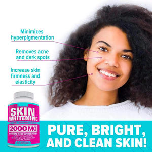 Wellbody 2000mg Gluta <span class=keywords><strong>60</strong></span> Kapsul OEM/ODM Label pribadi organik persediaan pabrik Halal untuk perawatan kulit dewasa bersertifikat Kesehatan - Product Image 3