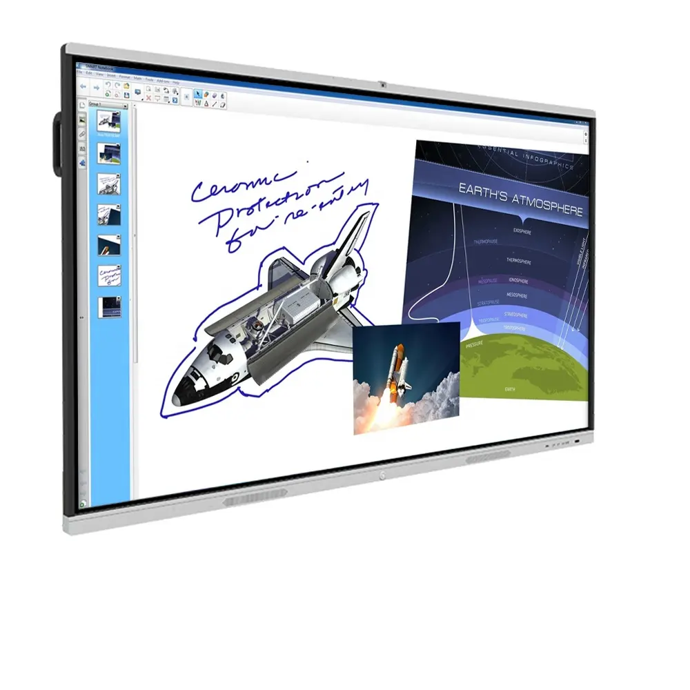 HDFocus ODM Pizarra Interactiva 4K экраны Utiles Escolares сообщения LCD доска для письма интерактивная доска