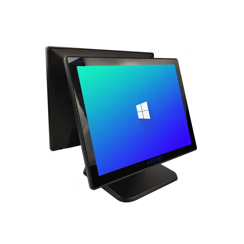 15 polegadas caixa registradora windows pos alumínio shell epos sistema tudo em um toque android pos terminal com impressora