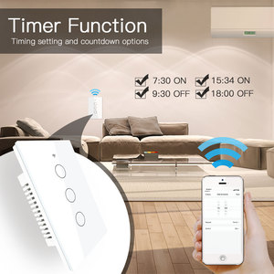 Interruptor Inteli gente MOES Smart Home-Automatisierung system Tuya Wifi RF Smart Light Wand schalter - Product Image 3