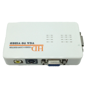 High Resolution HD <strong>VGA</strong> <strong>to</strong> <strong>Video</strong>/AV <strong>Video</strong> Converter with NTSC/PAL Switching Function - Product Image 2
