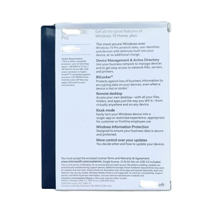 Mejor precio Personalizado Win 10 PRO OEM Versión USB completa Activación en línea Personalización global para PC También compatible con Mac - Product Image 3