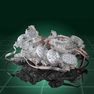 High Quality 40mm 6leds 24v Round 1903 <strong>Rgb</strong> <strong>Dmx</strong> 512 <strong>Led</strong> <strong>Pixel</strong> <strong>Module</strong> Light <strong>String</strong> IP68 - Product Image 4