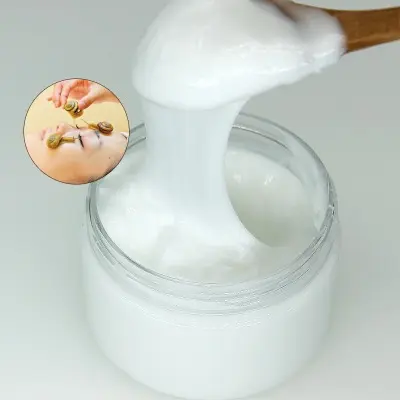 Mejor Vendedor Etiqueta Privada hidratante rayo colágeno crema de Caracol cara blanqueamiento de la piel crema de reparación de Corea baba de caracol crema